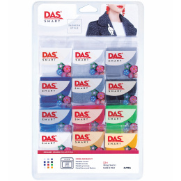 Smart Set Modelleringsler Primary 12 x 28 g i gruppen Hobby & Kreativitet / Skape / Modelleire / Ovnherdende leire hos Pen Store (129043)