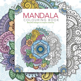 Mandala Colouring Book i gruppen Hobby & Kreativitet / Bøker / Fargebøker for voksne hos Pen Store (129243)