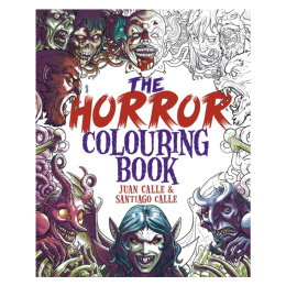 The Horror Colouring Book i gruppen Hobby & Kreativitet / Bøker / Fargebøker for voksne hos Pen Store (129244)