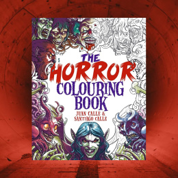 The Horror Colouring Book i gruppen Hobby & Kreativitet / Bøker / Fargebøker for voksne hos Pen Store (129244)