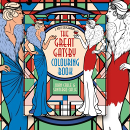 Great Gatsby Colouring Book i gruppen Hobby & Kreativitet / Bøker / Fargebøker for voksne hos Pen Store (129245)