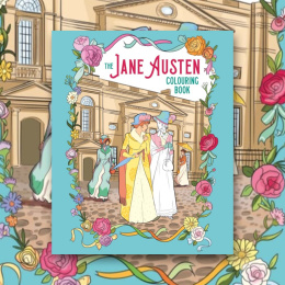 The Jane Austen Colouring Book i gruppen Hobby & Kreativitet / Bøker / Fargebøker for voksne hos Pen Store (129246)