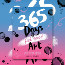 365 Days of Feel-good Art i gruppen Hobby & Kreativitet / Bøker / Inspirasjonsbøker hos Pen Store (129250)