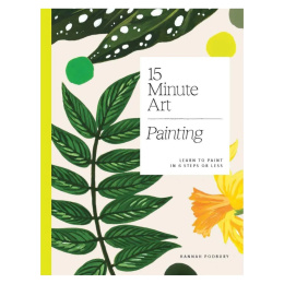 15-Minute Art Painting i gruppen Hobby & Kreativitet / Bøker / Inspirasjonsbøker hos Pen Store (129252)