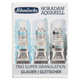 Horadam Super Granulation Set Glacier i gruppen Kunstnermateriell / Kunstnerfarge / Akvarellmaling hos Pen Store (129299)