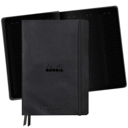 GoalBook Creation A5 Black (Svart papir) i gruppen  Papir & Blokk / Skrive og ta notater / Notatbøker hos Pen Store (129308)