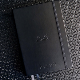 GoalBook Creation A5 Black (Svart papir) i gruppen  Papir & Blokk / Skrive og ta notater / Notatbøker hos Pen Store (129308)