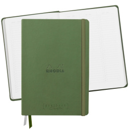GoalBook Creation A5 Sage (Hvitt papir) i gruppen  Papir & Blokk / Skrive og ta notater / Notatbøker hos Pen Store (129312)