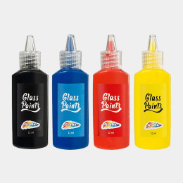 Glassfarge 4-set i gruppen Hobby & Kreativitet / Farger / Porselen- og glassmaling hos Pen Store (129347)
