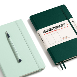 Notebook A5 Medium Mint Green i gruppen  Papir & Blokk / Skrive og ta notater / Notatbøker hos Pen Store (129436_r)