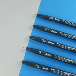 Pointliner 5-sett i gruppen Penner / Skrive / Fineliners hos Pen Store (129511)