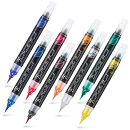 Dual Metallic Brush i gruppen Penner / Kunstnerpenner / Penselpenner hos Pen Store (129525_r)