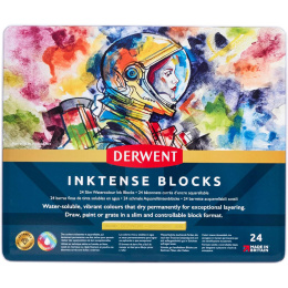 Inktense Blocks 24-sett i gruppen Penner / Kunstnerpenner / Akvarellblyanter hos Pen Store (129545)