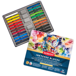 Inktense Blocks 24-sett i gruppen Penner / Kunstnerpenner / Akvarellblyanter hos Pen Store (129545)