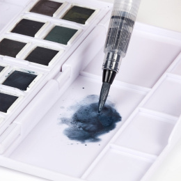 Tinted Charcoal Paint Pan Set 12 halvkopper i gruppen Kunstnermateriell / Kunstnerfarge / Akvarellmaling / Akvarellmaling i kopp hos Pen Store (129568)