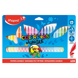 Colorpeps Tusjer Jungle 24-pakning i gruppen Kids / Barnepenner / Tusjer for barn hos Pen Store (129633)