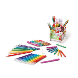 Coloring set 50-pakning i gruppen Kids / Barnepenner / Tusjer for barn hos Pen Store (129640)