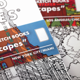 Streetscape Sketchbook New York/Miami 2-Pack i gruppen  Papir & Blokk / Artistblokk / Skissebøker hos Pen Store (129839)