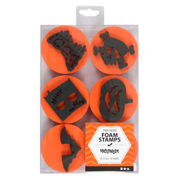 Skumstempler Halloween 12 motiv i gruppen Hobby & Kreativitet / Høytider og sesong / Halloween hos Pen Store (130000)