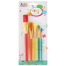 Barnepensler 5-pakke i gruppen Kids / Barnehåndverk og maling / Barnepensler hos Pen Store (130031)