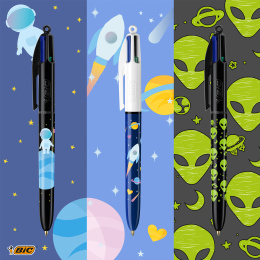 4 Colours Space Multipen 3-sett i gruppen Kids / Barnepenner / Skrivepenner for barn hos Pen Store (130138)