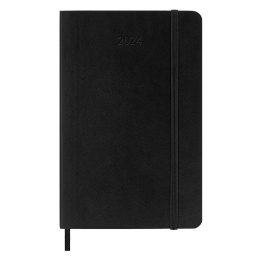 12M Monthly Kalender Softcover Pocket Black i gruppen  Papir & Blokk / Kalendere / 12 md kalendere hos Pen Store (130190)