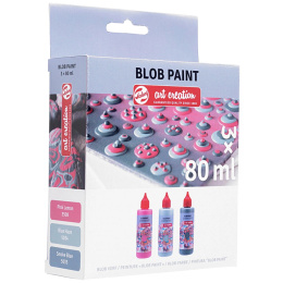 Blob Paint set Pink i gruppen Kunstnermateriell / Kunstnerfarge / Akrylmaling hos Pen Store (130281)