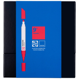 Marker 9-sett Primary i gruppen Penner / Kunstnerpenner / Illustrasjonmarkers hos Pen Store (130482)