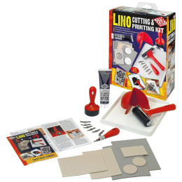 Linoleumsett 23 stk i gruppen Hobby & Kreativitet / Teknikker / Linoleumstrykk hos Pen Store (130573)