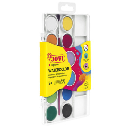 Akvarellfarger 12-sett i gruppen Kids / Barnehåndverk og maling / Maling for barn / Vannfarger for barn / Vannfarge hos Pen Store (130613)