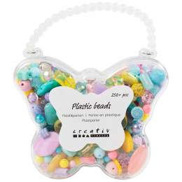 Perler i oppbevaringspose 250-pakning i gruppen Kids / Kul og læring / Smykker og perler / Perler hos Pen Store (130631)