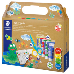 Noris Junior Fingermaling og pysselsett i gruppen Kids / Barnehåndverk og maling / Maling for barn / Fingermaling hos Pen Store (130646)