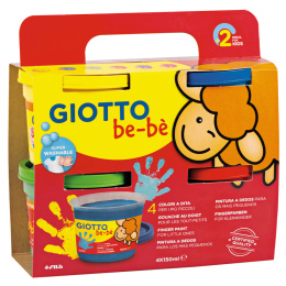 Be-bè Fingermaling 4x150 ml i gruppen Kids / Barnehåndverk og maling / Maling for barn / Fingermaling hos Pen Store (130663)