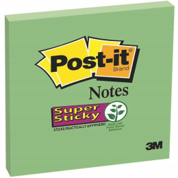 Post-it Super Sticky 76x76 Asparges i gruppen  Papir & Blokk / Skrive og ta notater / Post-it og notisblokker hos Pen Store (130681)