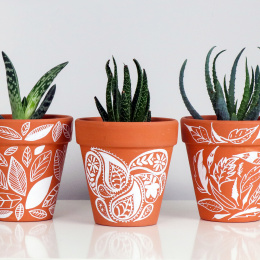 White 8-sett-1 i gruppen Penner / Kunstnerpenner / Akrylmarkers hos Pen Store (130694)