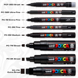Black 8-sett i gruppen Penner / Kunstnerpenner / Akrylmarkers hos Pen Store (130695)