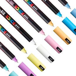 PC-1MR Soft Colours 8-sett i gruppen Penner / Kunstnerpenner / Akrylmarkers hos Pen Store (130696)