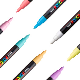 PC-3M Soft Colours 8-sett i gruppen Penner / Kunstnerpenner / Akrylmarkers hos Pen Store (130698)