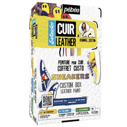 Setacolor Leather Sneaker Custom Kit i gruppen Hobby & Kreativitet / Farger / Lærfarge hos Pen Store (130717)
