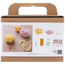 Mini DIY-kit Pompom-kyllinger i gruppen Hobby & Kreativitet / Høytider og sesong / Påskepyssel hos Pen Store (130809)