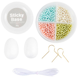 Mini DIY-kit Perleegg i gruppen Hobby & Kreativitet / Høytider og sesong / Påskepyssel hos Pen Store (130811)