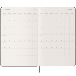 Kalender 18M WeekNote Soft Cover Pocket Black  i gruppen  Papir & Blokk / Kalendere / 18 md kalendere hos Pen Store (130879)