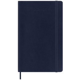 Kalender 18M WeekNote Soft Cover Large Sapphire Blue i gruppen  Papir & Blokk / Kalendere / 18 md kalendere hos Pen Store (130892)