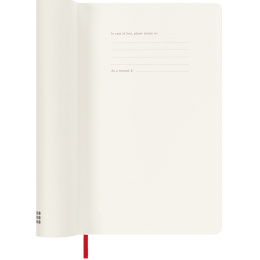 Kalender 18M WeekNote Soft Cover Pocket Red i gruppen  Papir & Blokk / Kalendere / 18 md kalendere hos Pen Store (130893)