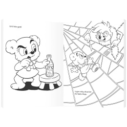Bamse Malebok Verdens Minste Eventyr i gruppen Kids / Kul og læring / Fargeleggings- og håndverksbøker hos Pen Store (131096)