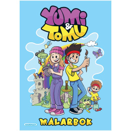 Yumi & Tomu Malebok i gruppen Kids / Kul og læring / Fargeleggings- og håndverksbøker hos Pen Store (131099)
