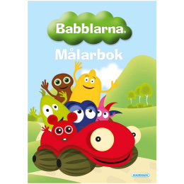Babblarna Malebok i gruppen Kids / Kul og læring / Fargeleggings- og håndverksbøker hos Pen Store (131100)
