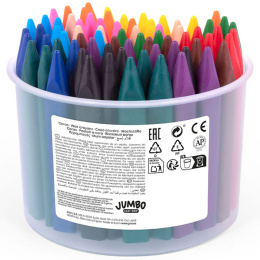 Wax Fargestifter Jumbo Easy Grip 72-set (2 år+) i gruppen Kids / Barnepenner / Kritt for barn hos Pen Store (131119)