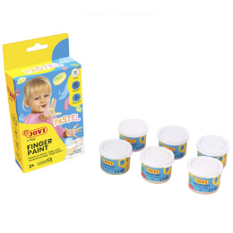 Fingermaling 6x35 ml Pastellfarger (2 år+) i gruppen Kids / Barnehåndverk og maling / Maling for barn / Fingermaling hos Pen Store (131126)