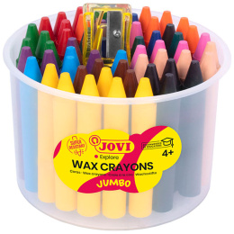 Wax Fargestifter Grunnfarger Jumbo 60-set (4 år+) i gruppen Kids / Barnepenner / Kritt for barn hos Pen Store (131136)